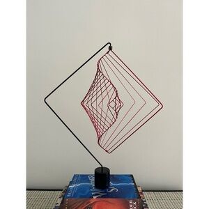 Kinetrika Square Wave mobile/toy, red